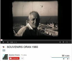 ORAN 1960 UNE FAMILLE ET LA JOIE DE VIVRE